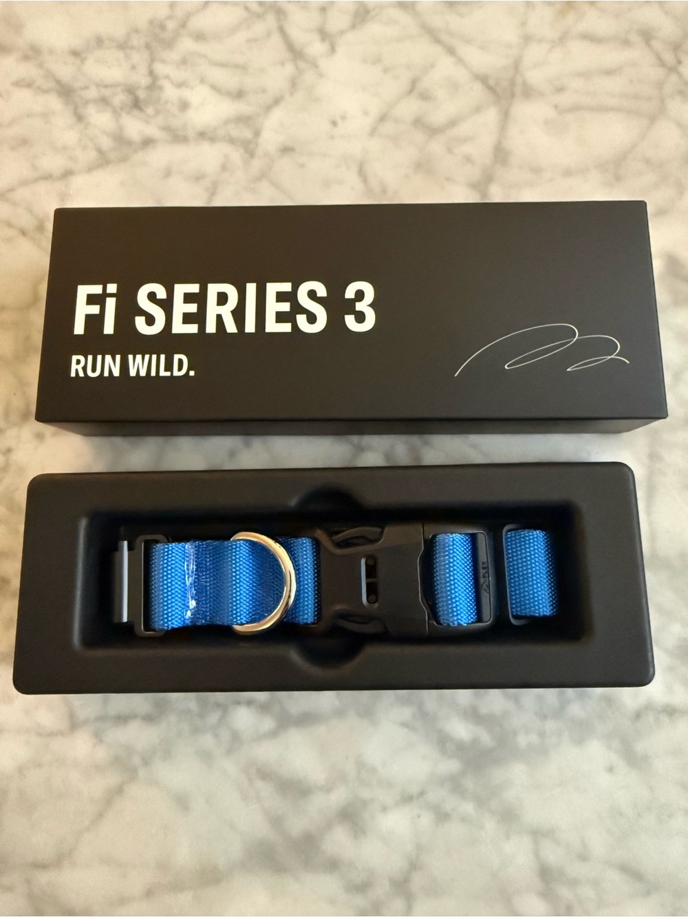 NEW Fi Series 3 Dog Collar Band Blue Size Medium – Band Only No GPS Device